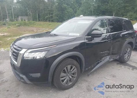 2022 Nissan Pathfinder S z USA, uszkodzony, nr VIN 5N1DR3AC3NC210160